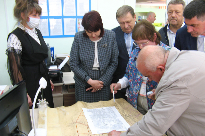 Губернатор Ситников С.К. на встрече в Библиотеке. Фото Шарьинского местного отделения РГО