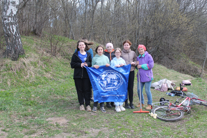 Участники акции. Фото предоставлено Нерехтским отделением РГО