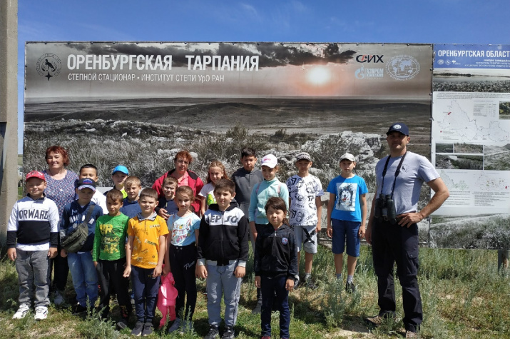Ученики Крючковской средней школы на экскурсии