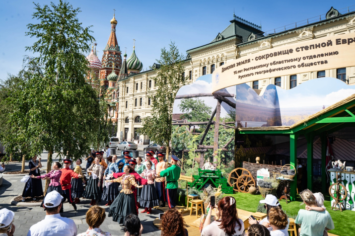 Павильон Ростовской области на Фестивале РГО. Фото: Вадим Григорьев
