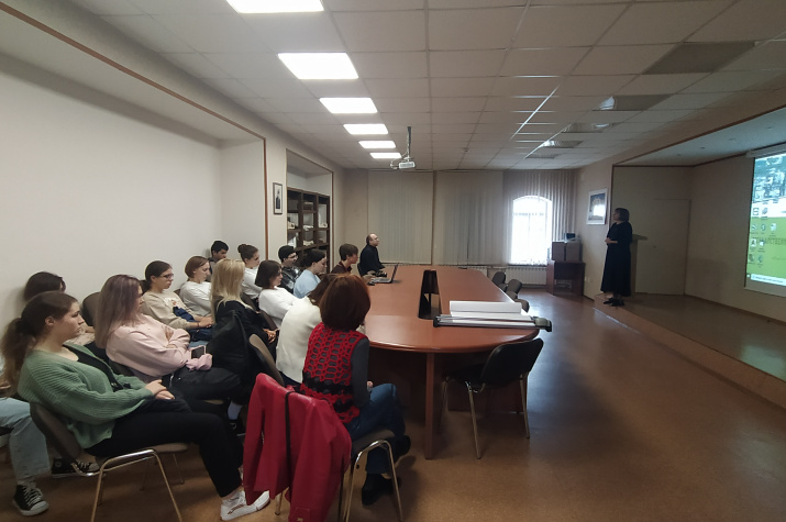 Семеновские волонтеры посетили Государственную дирекцию культурного наследия Липецкой области. Фото: Липецкое областное отделение РГО