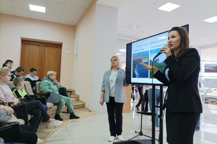 Участники необычного урока географии. Фото Кристины Атареевой. Участники необычного урока географии. Фото Кристины Атареевой.