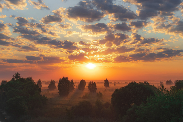 Утро вдали от города; фото: Артур Коба