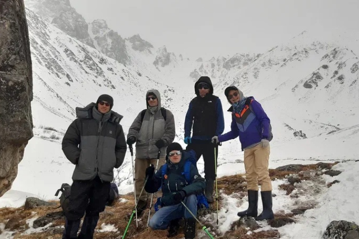 Участники экспедиции. Фото: Наталья Хамина