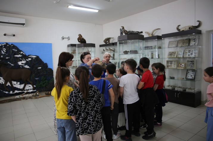 Экскурсия в Музее природы "Заповедная Осетия-Алания". Фото https://vk.com/zapovednayaalania