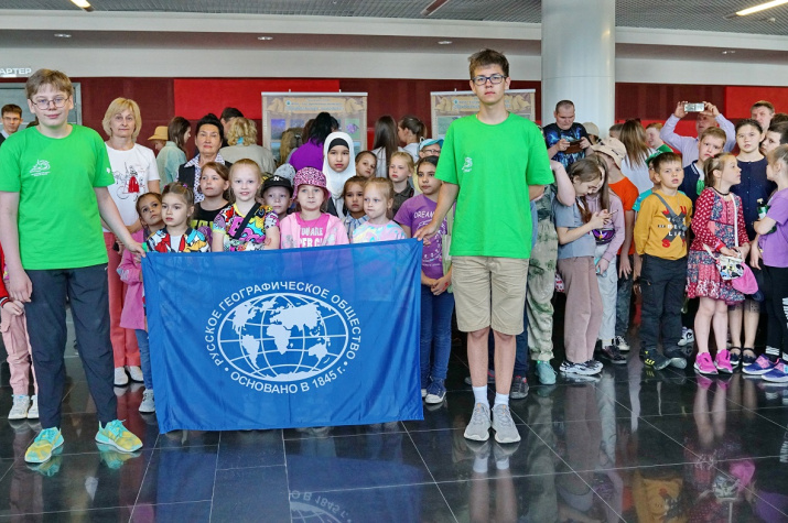 Юные участники фестиваля природы, фотография Бориса Тишулина