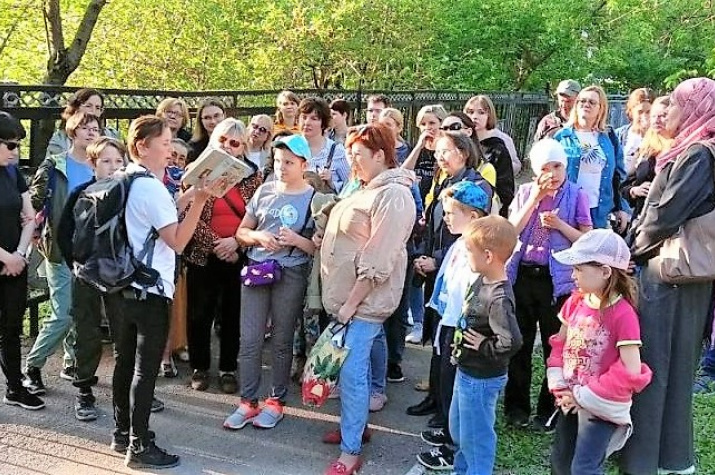 Участники акции "Соловьиные вечера 2023". Фото предоставлено Полиной Полежанкиной