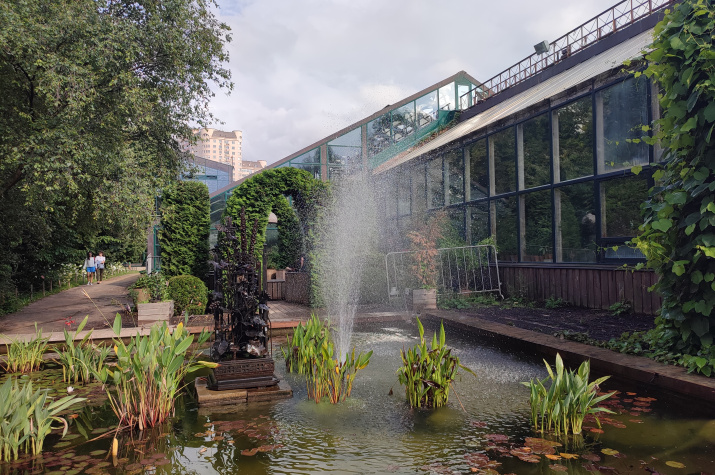 Оранжереи Аптекарского огорода; фото: Игорь Петров