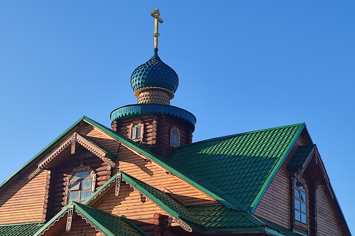 Маковка старообрядческой церкви. Фото: Алина Андриянова