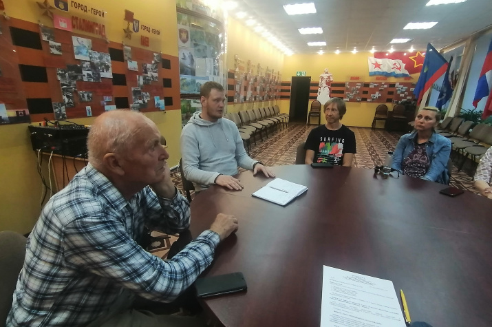 На заседании Совета. Фото: Олег Золотарёв
