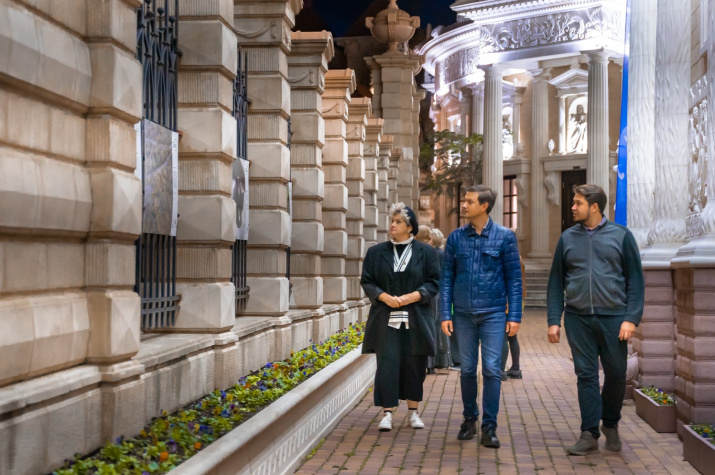 Юлия Соболева, Иван Чайка, Александр Алексеев. Фото: Культурный центр "Старый парк"