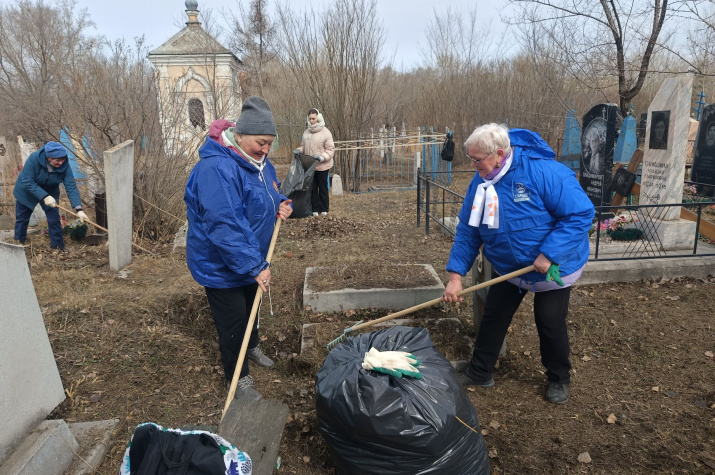 Акция "Сохраним наследие". Фото: Красноярское краевое отделение РГО