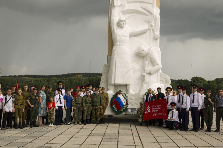  У Мемориала Славы