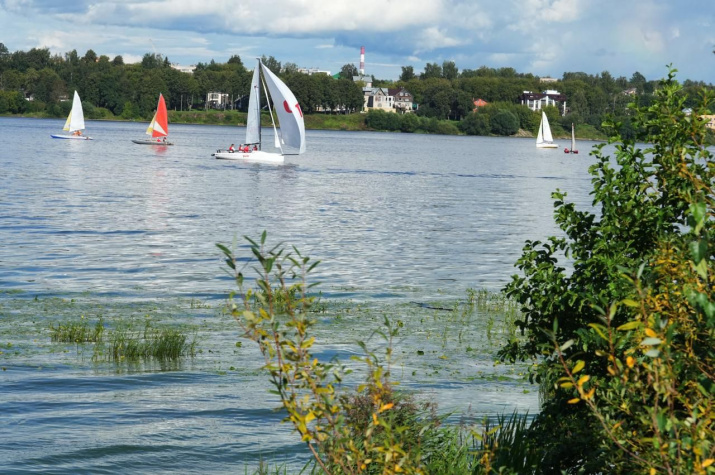 Парусная регата. Фото: Костромское отделение РГО