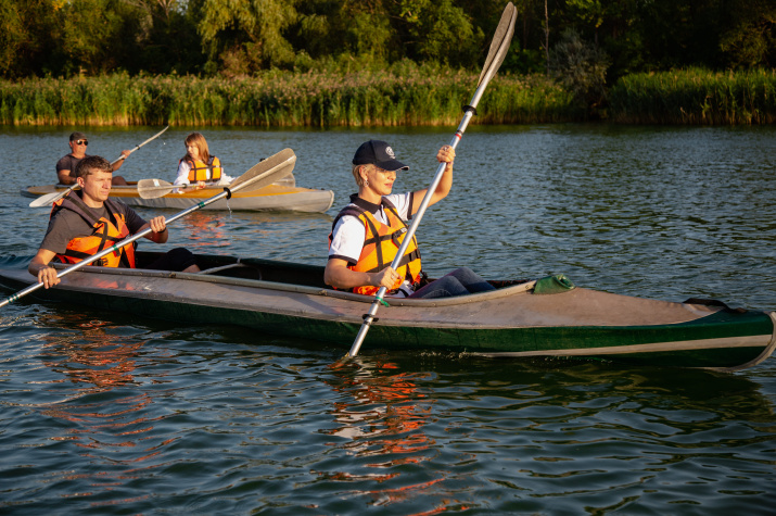 Сплав на байдарках. Фото: Ростовское областное отделение РГО