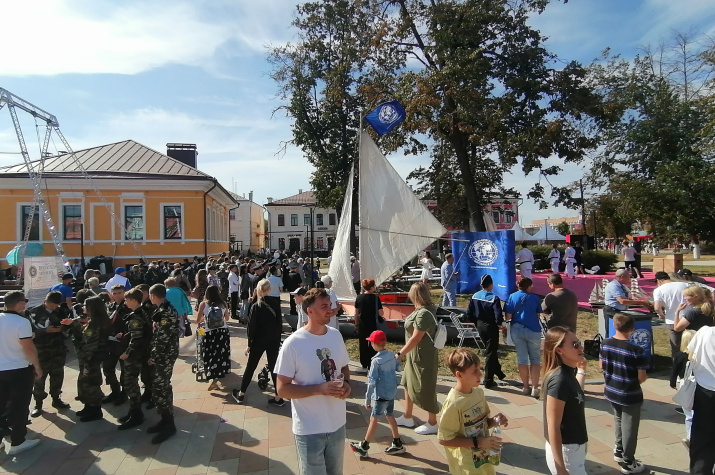 Площадка Отделения на Дне города. Фото: Олег Золотарёв