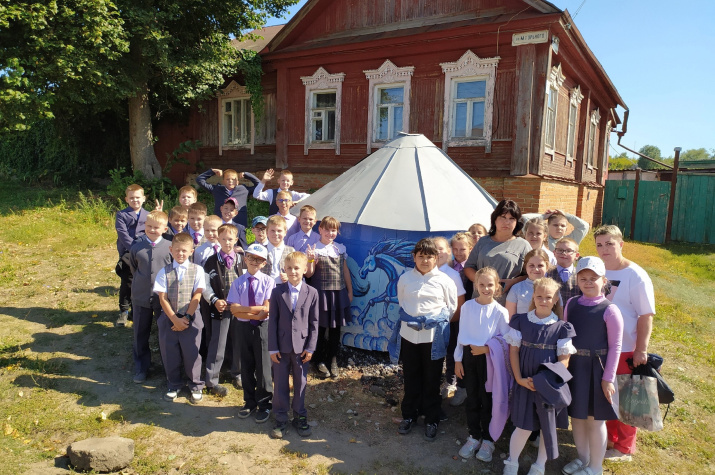 Ольга Кондратьева провела первую экскурсию к обновлённым арт-объектам , фото Ольги Кондратьевой