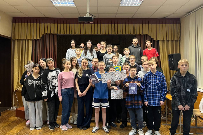 Акция «География — детям». Фото: Новгородское областное отделение РГО