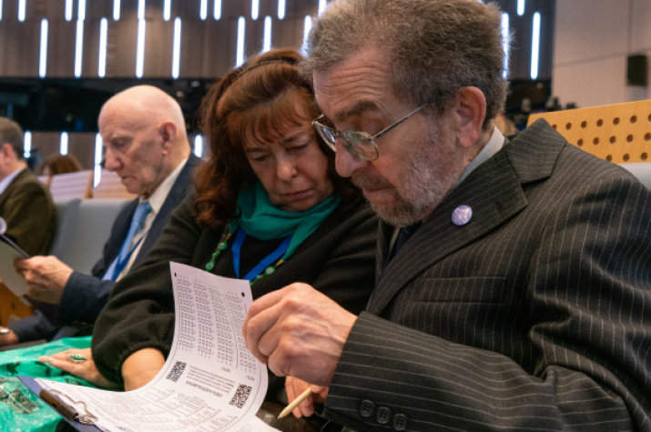 Географический диктант - 2024 на Центральной очной площадке в Москве. Фото: пресс-служба РГО