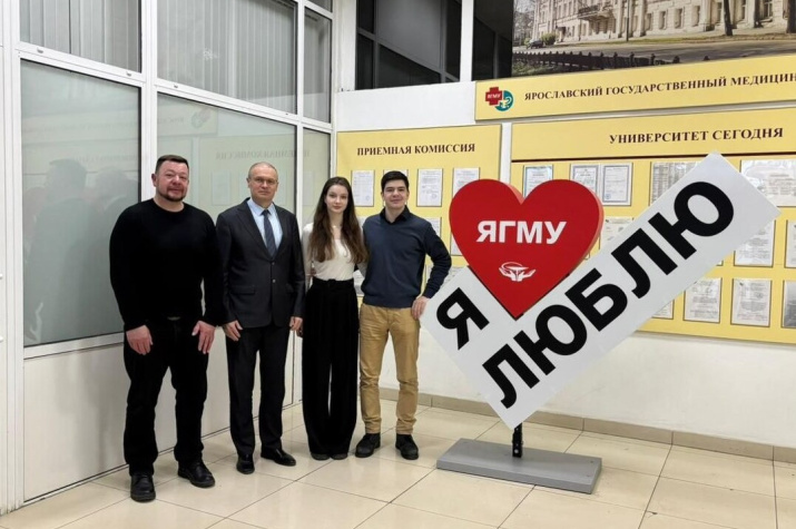 Михаил Ильин и Дмитрий Шнур провели рабочую встречу в Ярославле. Фото: Костромское областное отделение РГО