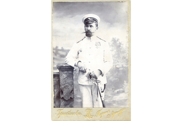 П.И. Гомзяков. Порт-Артур. 1902 г. Гродековский музей.