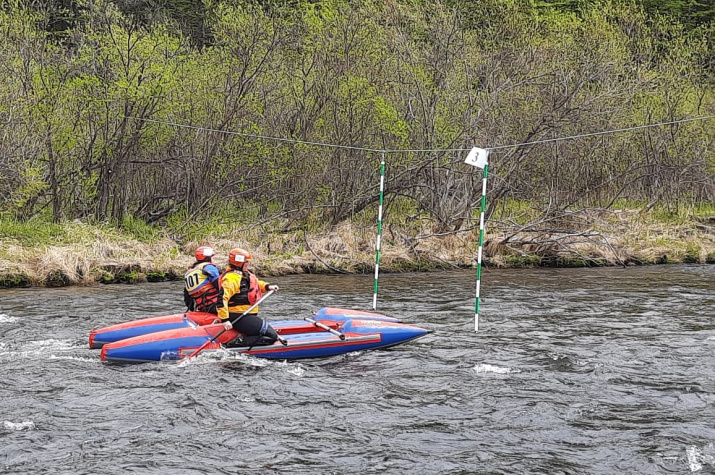 Соревнования по сплаву. Фото: пресс-служба Магаданского отделения РГО