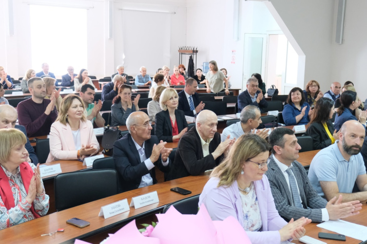 Заседание Ученого Совета СОГУ. Фото: Медиа центр СОГУ