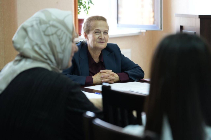 Фатима Албакова - председатель регионального отделения РГО в Республике Ингушетия. Фото: Отделение РГО в Республике Ингушетия