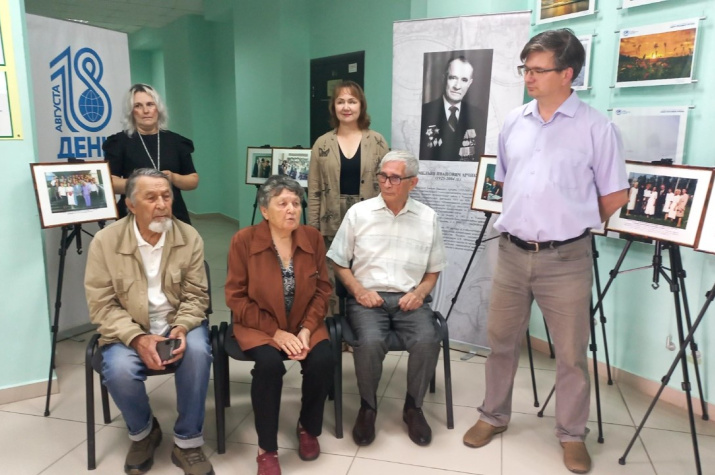 Участники памятных мероприятий в честь 100-летия Е.И. Арчикова. Фото: Чувашское республиканское отделение РГО