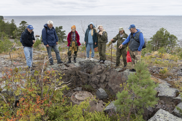 На восточном побережье острова Гогланд. Фото: Андрей Стрельников.