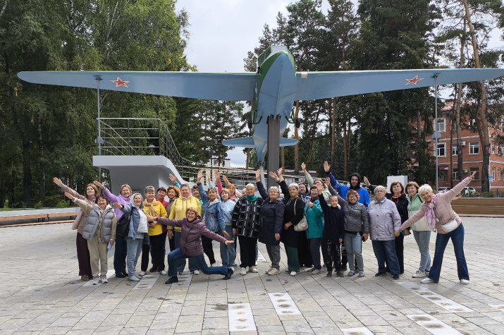 Группа курганских путешественников в Заводоуковске. Фото: Храмлюк Е.В.