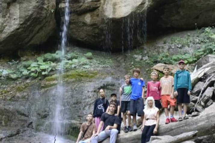 Участники похода. Фото: Апшеронское отделение РГО