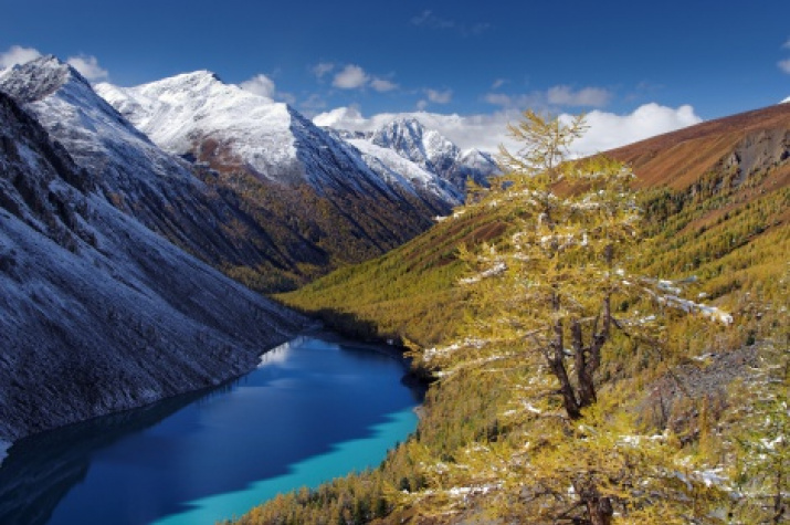 Shavlinskoe lake in the Russian part of Altai. Photo: Alexander Demyanov