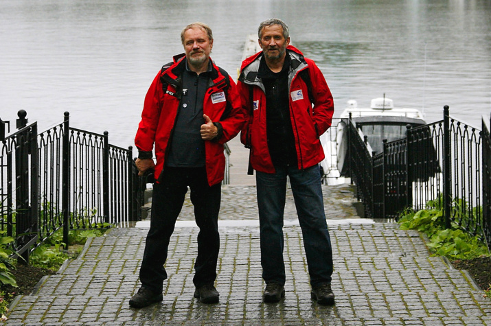 С. Шибаев и В. Каратаев (справа). Фото:Т. Захарова