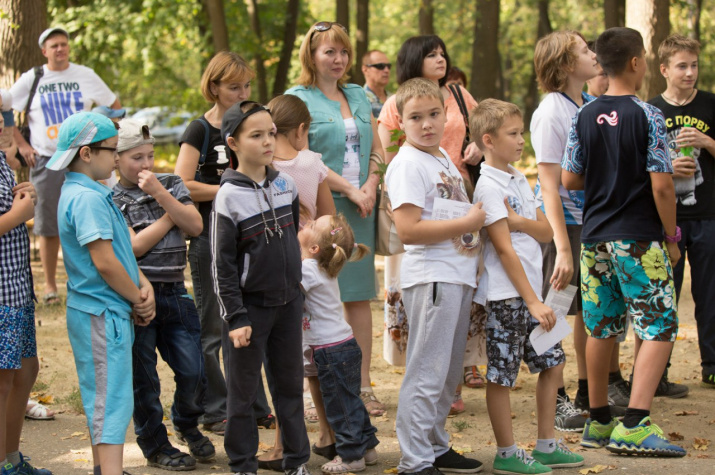 Юные участники фестиваля