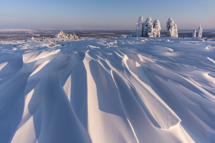 Снежные дюны Улахан-Сис. Фото: Ольга Мусиенко