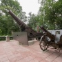 Пушки - орудие береговой русской артиллерии, которое японцы в качестве трофея привезли из Порт-Артура
