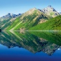 Golden Mountains of Altai. Lake Kucherlinskoye