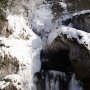Водопад Атыш зимой 