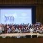 The volunteers of the Russian Geographical Society at the Youth rally – 2015. Photo by the press-service of the Russian Geographical Society