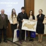 Rewarding the best volunteers of the Russian Geographical Society. Photo by Nikolay Razuvayev