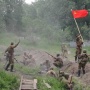 Военно-историческая реконструкция Ржевской битвы "Ржев 1942 - Красноярск 2016". Фото: Анна Кравченко