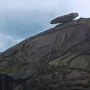 "Висячий Камень" - скала в горном массиве Ергаки. Фото предоставлено В.Черниковым