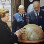 The ceremony of signing the American «The Globe of pilots and researchers». Photo by the press-service of the Russian Geographical Society