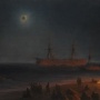 Картина «Затмение Солнца в Феодосии». Подарена Русскому географическому обществу