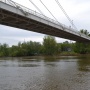 Мост через реку Урал (вид с речного трамвайчика)