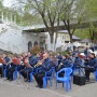 Выступление муниципального духового оркестра «Оренбург» (дирижер - художественный руководитель оркестра В.И.Хрипун)