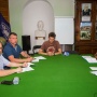 Рабочая встреча по работе над документальным фильмом о подводных исследованиях ОИАК. Фото: Маргарита Кузнецова