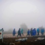 Погода испытала атлетов на прочность, нижнее плато Чатыр-Дага