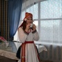 Светлана Белова в мордовском национальном костюме